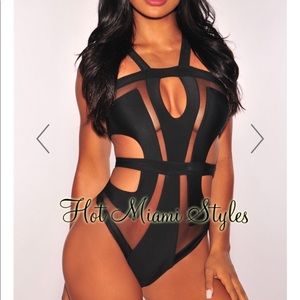 One piece bathing suit